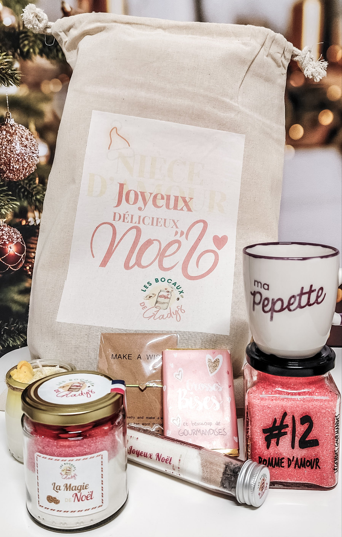 Hotte de Noël / Personnalisée