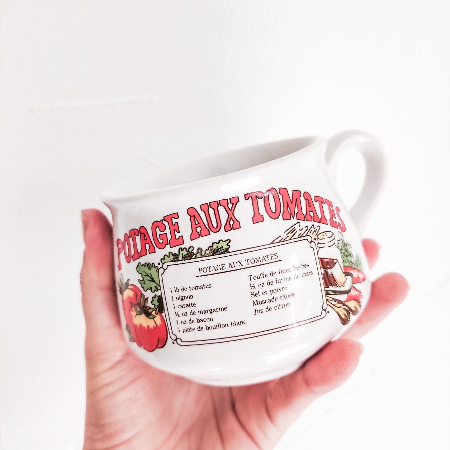 tasse vintage recette