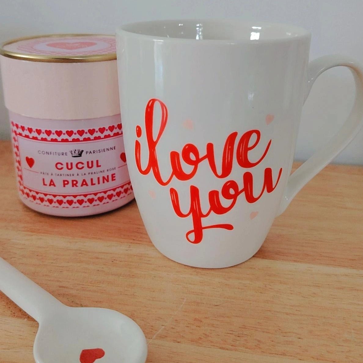 Mug I love you en céramique – idée cadeau romantique et gourmand pour la Saint-Valentin