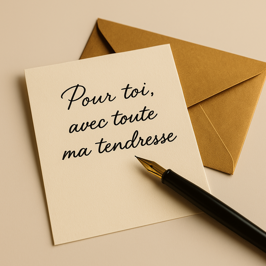 Option Carte à message personnalisé - Cadeau