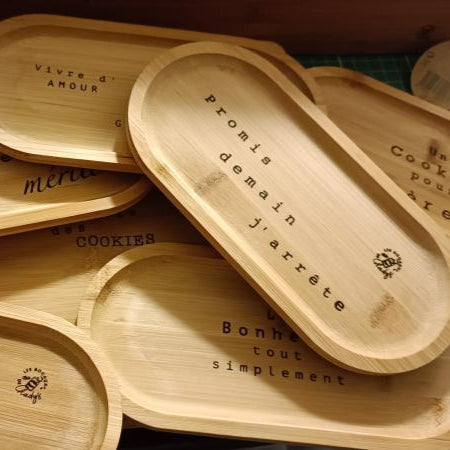 cadeau en bois personnalisé