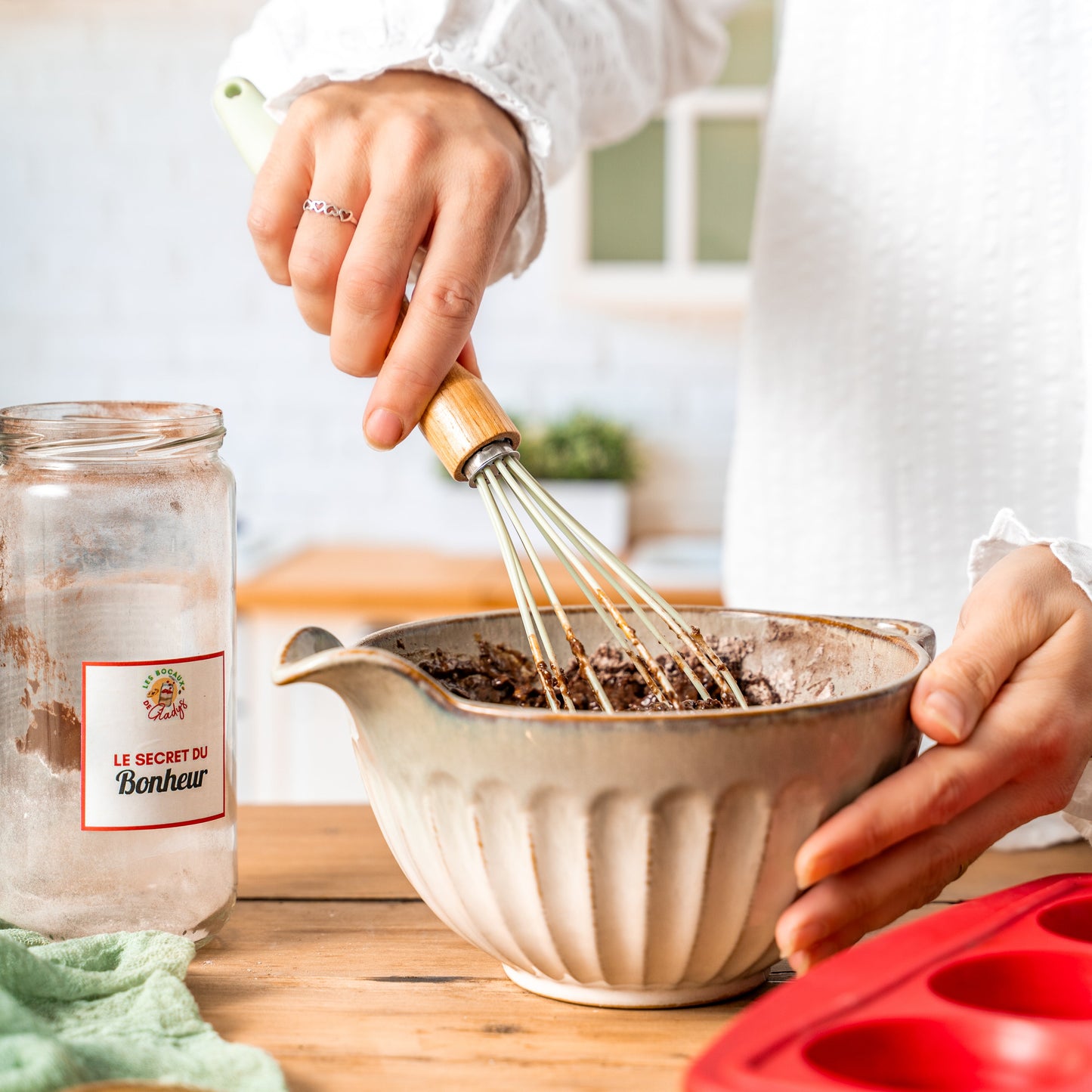 bocal à brownie facile