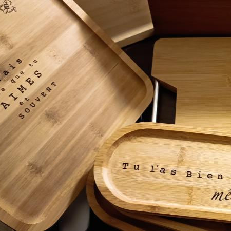 idée cadeau en bois gravé