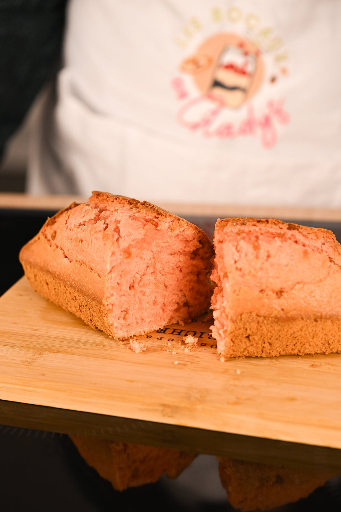 Gâteau au yaourt pomme d'amour et caramel beurre salé 