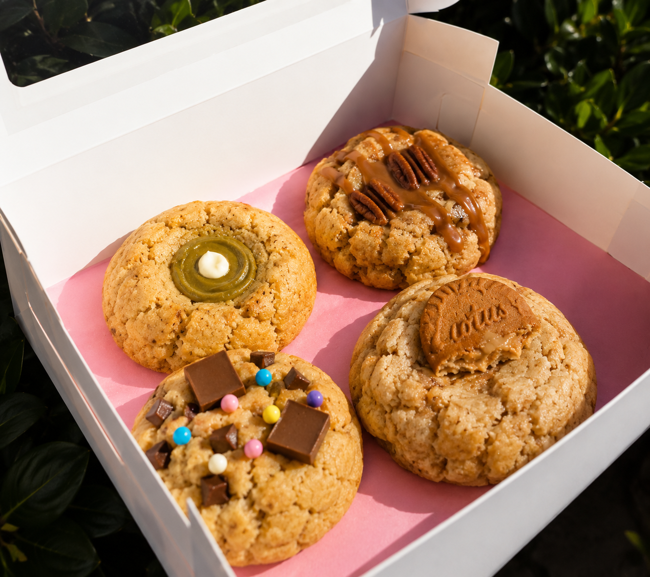 box cookies