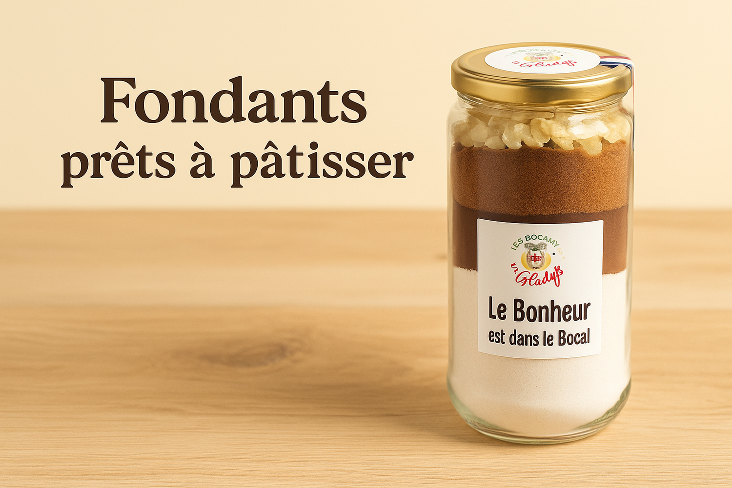 Fondants prêts à pâtisser – Bocaux gourmands IGBas et classiques