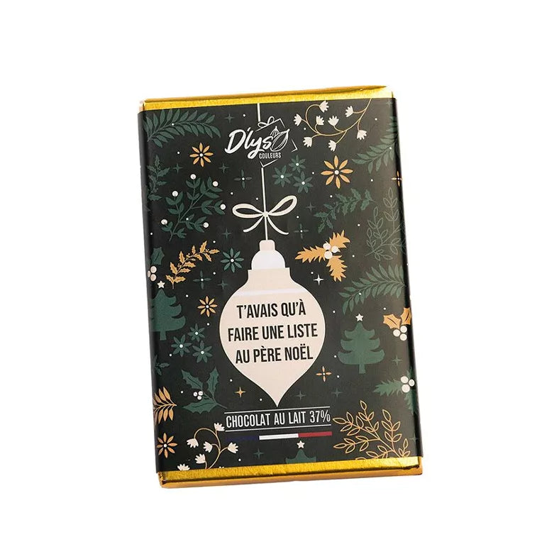 Tablettes chocolat - Collection de Noël