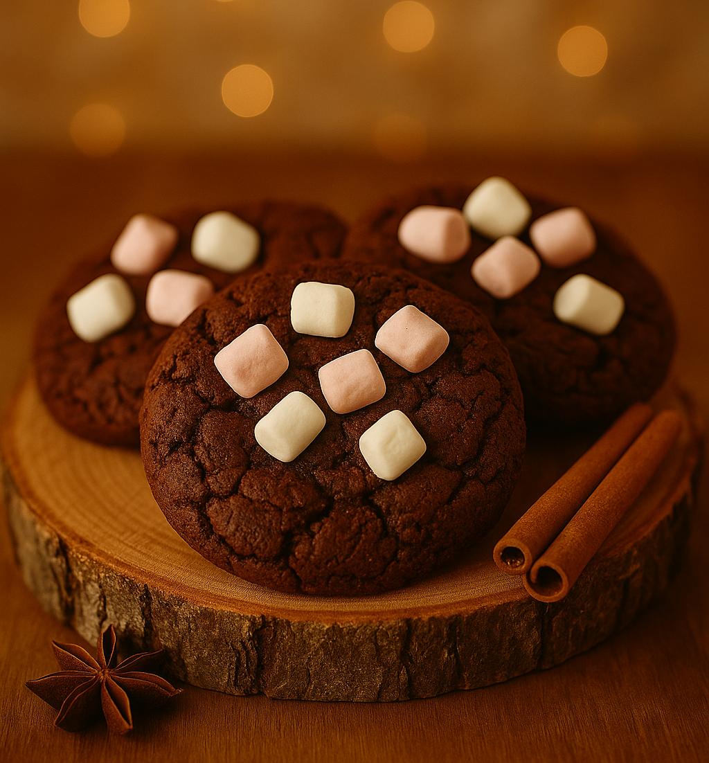 Cookies Chocolat & Guimauves  - Collection de Noël