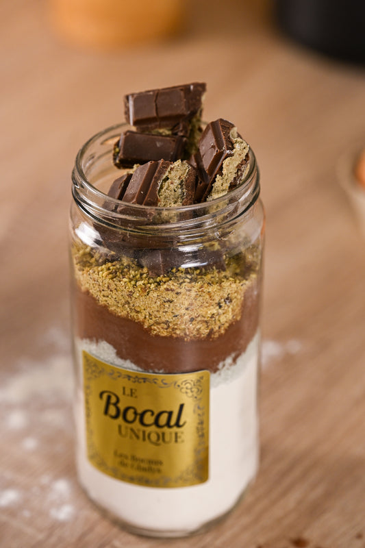 Bocal Dubaï – Édition Luxe Cookies Choco Pistaches (Pré-commande)