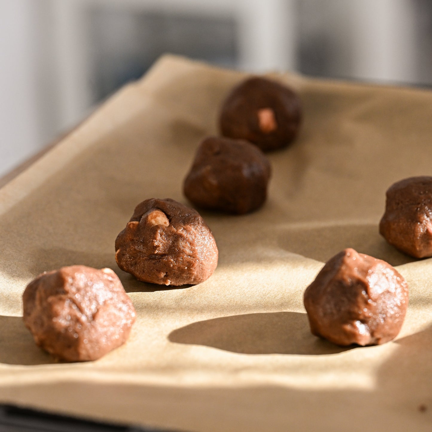 Bocal de cookies anti-déprime chocolat et mini guimauves prêts à pâtisser