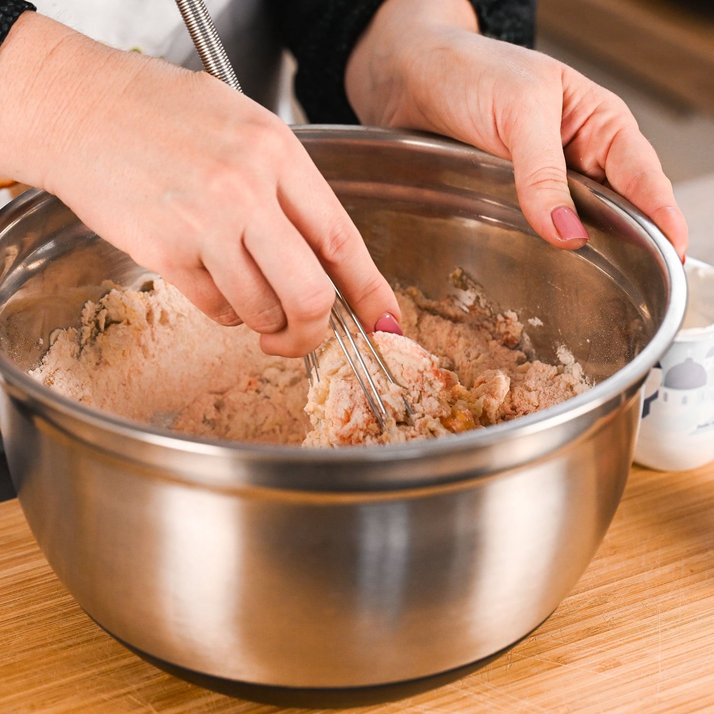 Bocal « Bonne Fête Mamie » – gâteau au yaourt pomme d’amour & caramel beurre salé