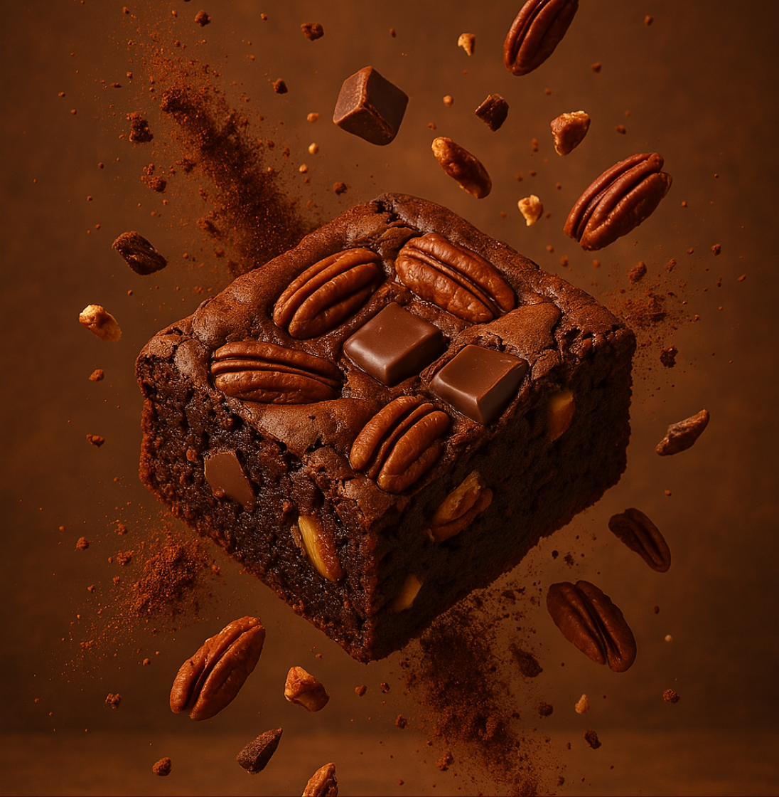 Kit à Brownie chocolat pécan/ Healthy