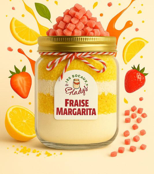 Kit à Muffins ou Cookies Fraise Citron – Margarita | Gamme Fruitée d’Été