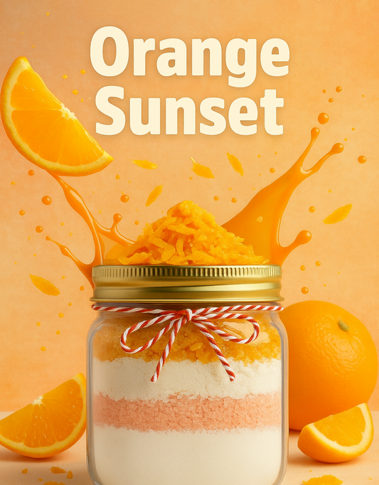 Préparation pour Cookies ou Muffins Orange & Grenadine – Orange Sunset | Gamme Fruitée d’Été