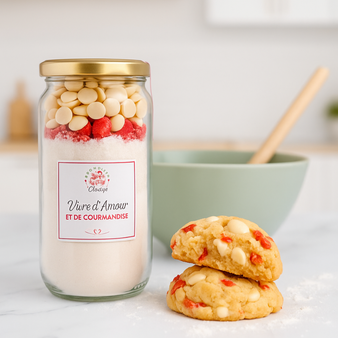 recette cookies chocolat blanc