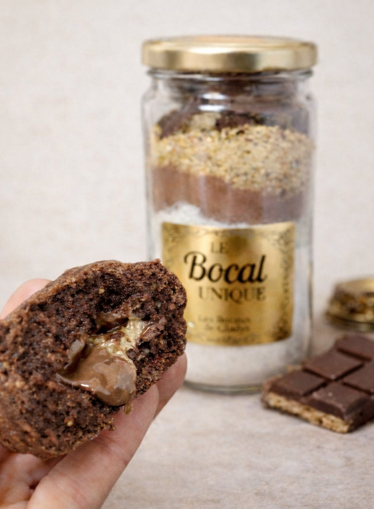 Cookies choco pistache avec pistaches concassées chocolat crème pistache et kadaïf croustillant