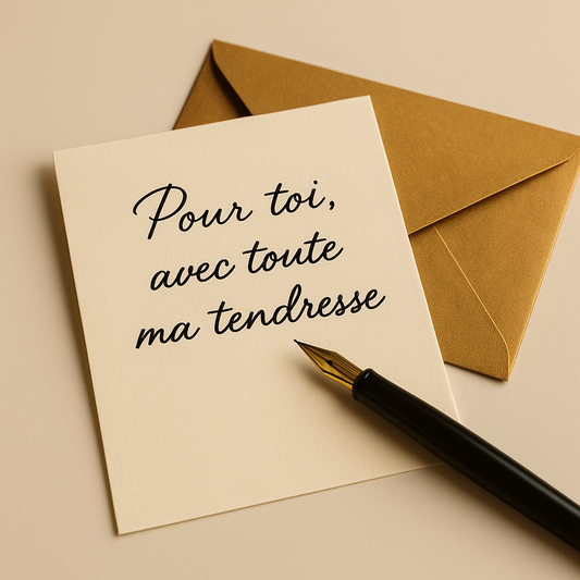 Option Carte à message personnalisé - Cadeau