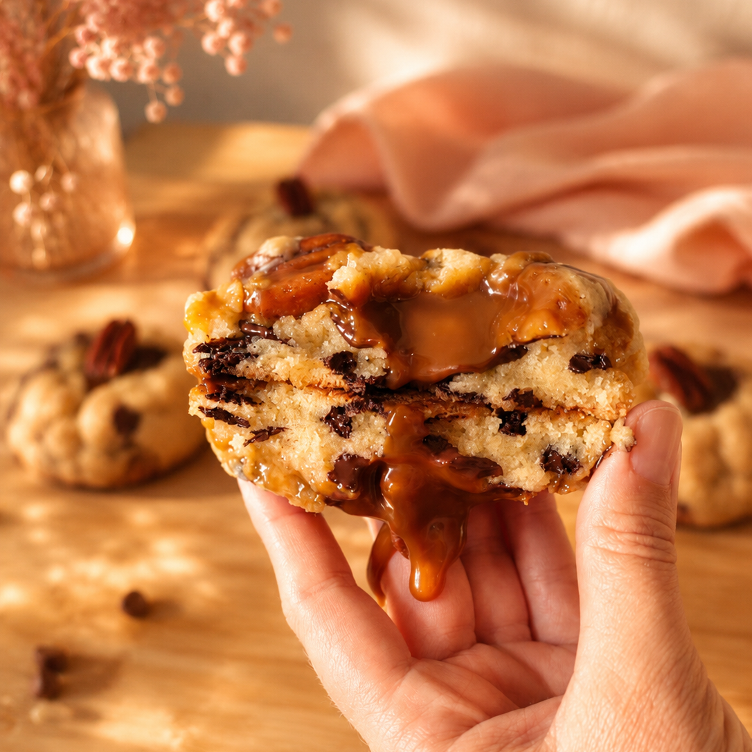 cookie XL caramel beurre salé