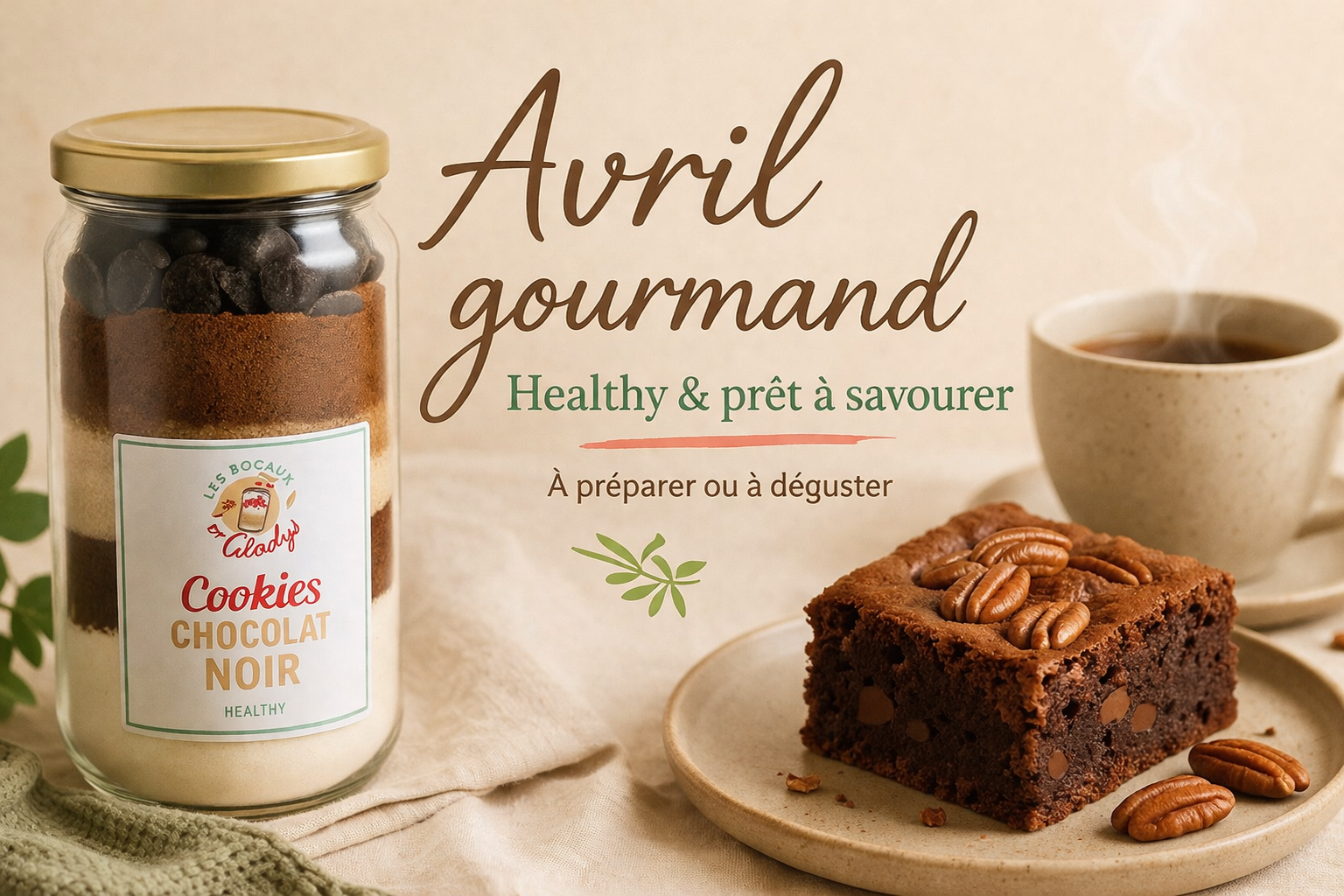 recette cookies chocolat noir healthy pour diabétiques