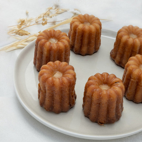 Kit à Cannelés - Bocal prêt à pâtisser + Moule silicone + Pochon cadeau | Made in France