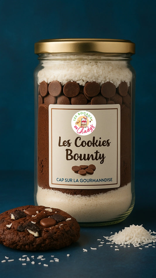 Préparation Cookies Tout Chocolat & Coco – Style Bounty