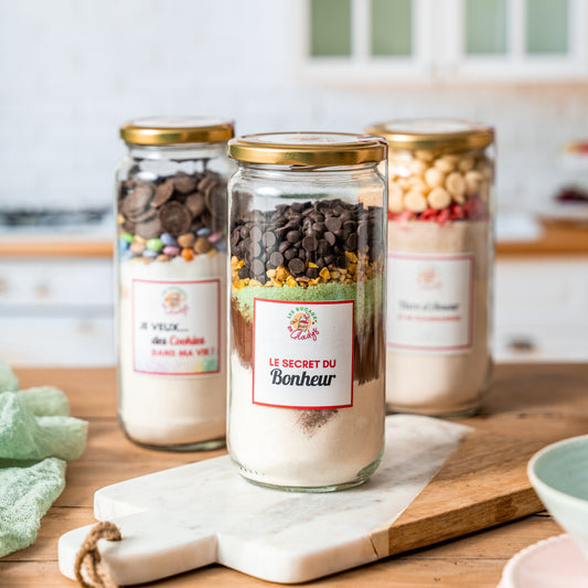 Bocaux prêts à pâtisser 