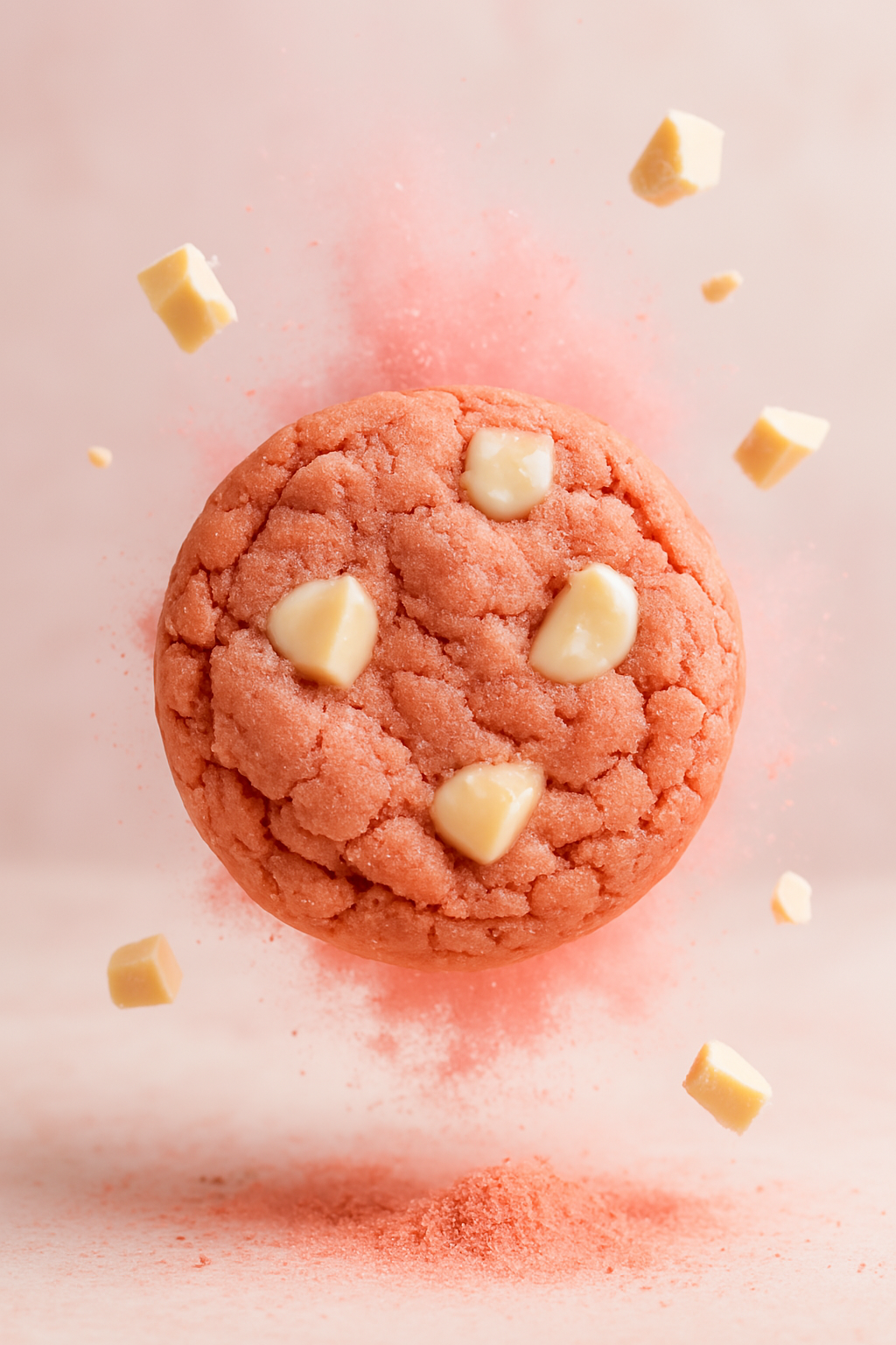 Kit à Cookies fraise et chocolat blanc, fête des mères