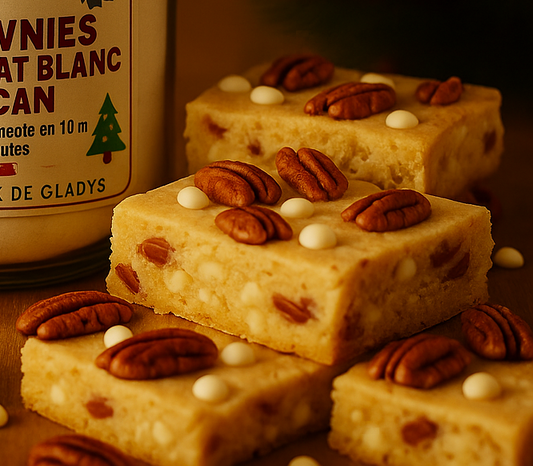 🤎 Brownie Chocolat Blanc & Noix de Pécan