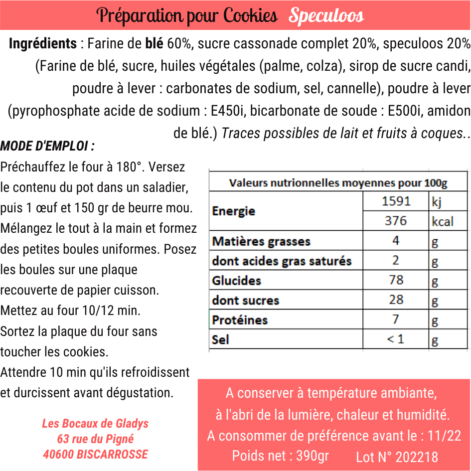 recette cookies rapide